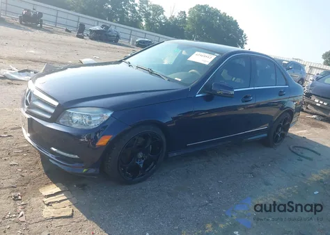 2011 Mercedes-Benz C 300 Luxury 4Matic/Sport 4Matic from USA, damaged, VIN WDDGF8BB1BR147815